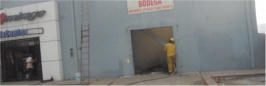 Por tercera vez en pocos meses se incendia esta bodega