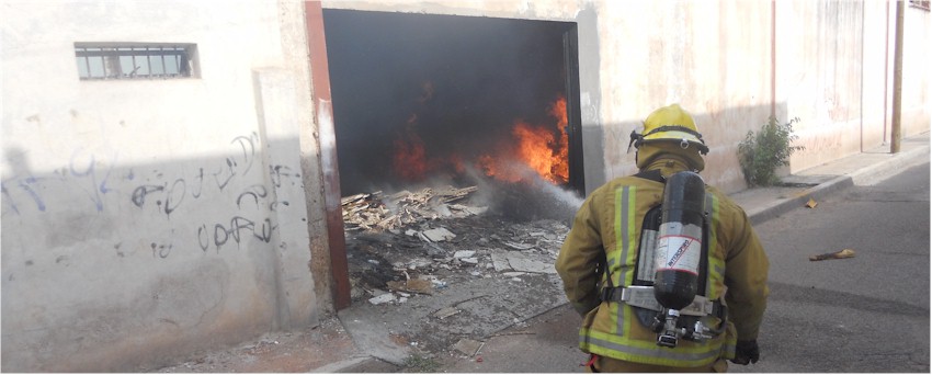 Por tercera vez en pocos meses se incendia esta bodega