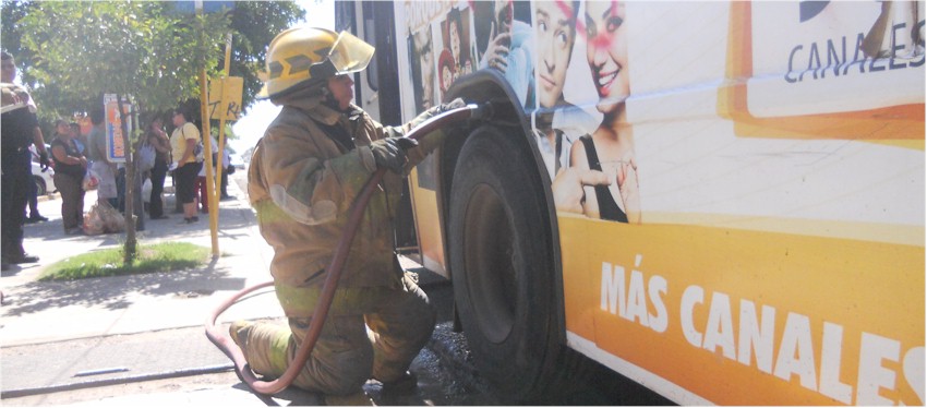 Conato en autobus urbano - imagen 2