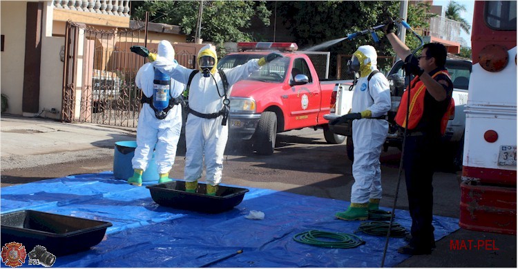 Grupo MATPEL detectando gases txicos en vivienda