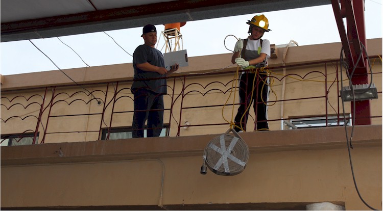 Evaluacin fsica a las y los aspirantes a ingresar a la Academia 2014