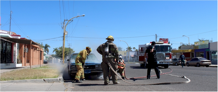 Incendio de vehculo : Allende entre Puebla y Veracruz - Foto 3