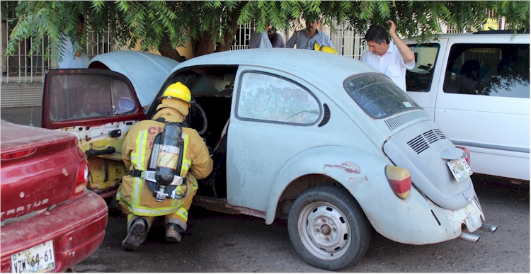 Se incendia Volkswagen