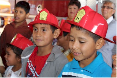 Nias y nios de Cocorit visitan a Bomberos - Foto 6