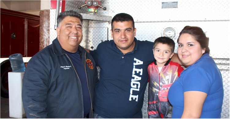 "Mi sueo es ser Bombero" dice Germn Guillermo Franco Valenzuela