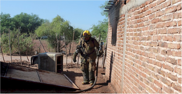 Incendio vivienda La Ladrillera al sur-oriente de la ciudad - Foto 11