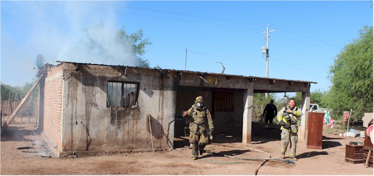 Incendio vivienda La Ladrillera al sur-oriente de la ciudad - Foto 5