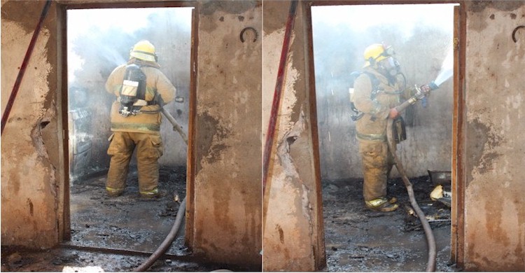 Incendio vivienda La Ladrillera al sur-oriente de la ciudad - Foto 9