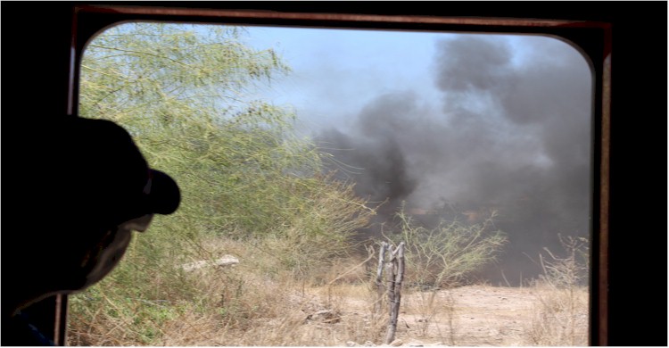 Incendios de basura y pasto seco - Foto 2