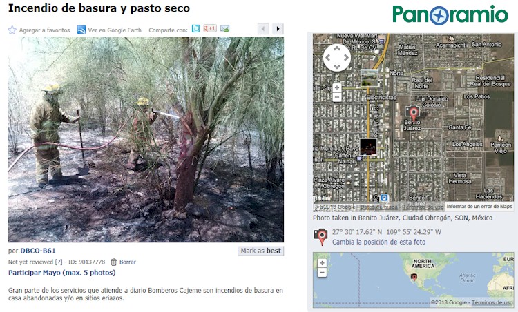 Incendios de basura y pasto seco - Foto 1