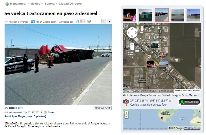 Haga click para ingresar a GoogleMap