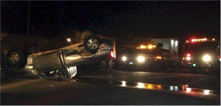 Accidente calle 400 / Imagen cortesa de Mnica Valdivia - Foto 2