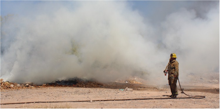 Incendio pasto y basura Cajeme y Quintana Roo - Foto 15