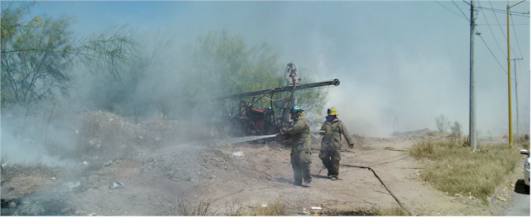 Incendio pasto y basura Cajeme y Quintana Roo - Foto 2